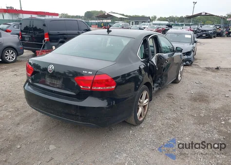 2015 Volkswagen Passat 2.0L Tdi Se from USA, damaged, VIN 1VWBV7A32FC072687